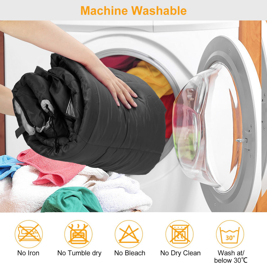 1Pc Mummy Sleeping Bag Camping Sleeping Bags For Adults Outdoor Soft Thick Water-Resistant Moisture-proof Sleep Bag Suitable For Spring Autumn Winter Seasons